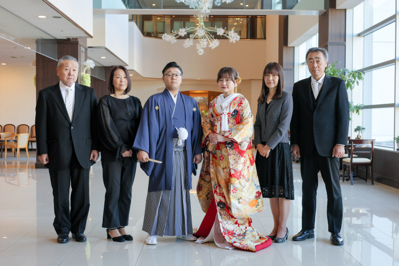 和装で残す皆様との晴れ姿