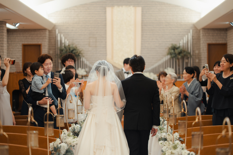 お父様と歩む特別な一歩