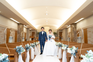 本格的な石造りのクラシカルな海浜幕張チャペル【ラ・グラン】