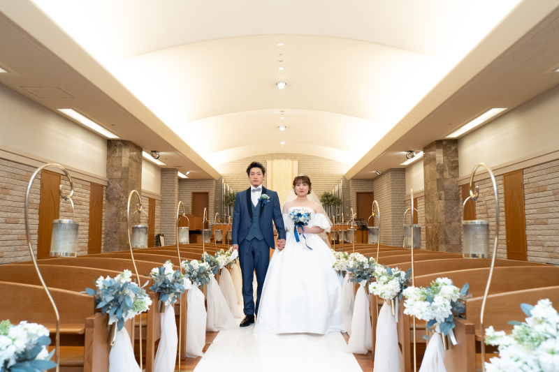 本格的な石造りのクラシカルな海浜幕張チャペル【ラ・グラン】