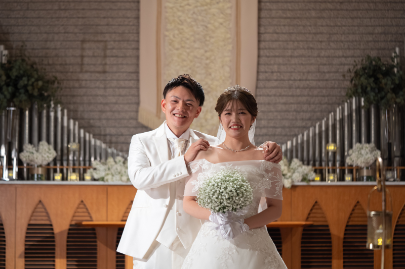 ニッコリ笑顔で