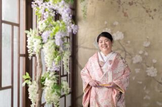 メゾンスタジオでソロフォトウェディング♪