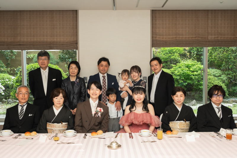 家族の笑顔に囲まれて幸せいっぱいの１日♪