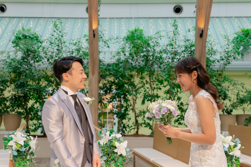 お二人ともとても嬉しそうな表情♡