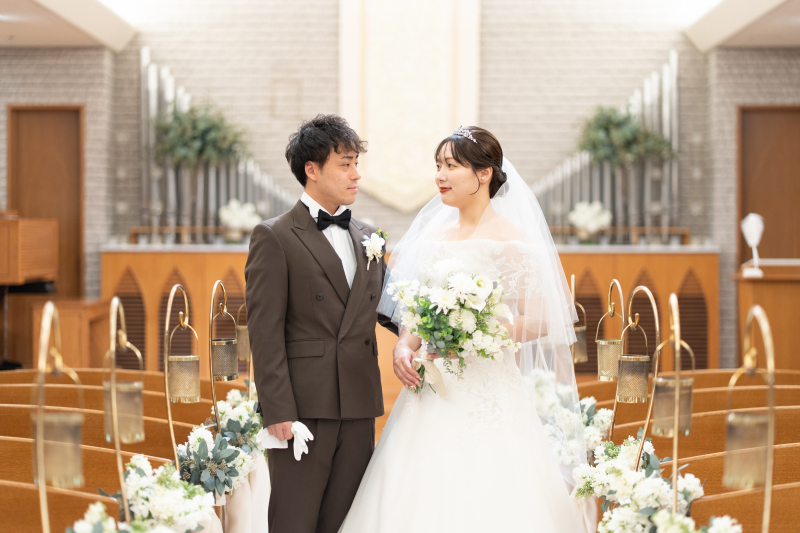 お二人ともみつめあって♡