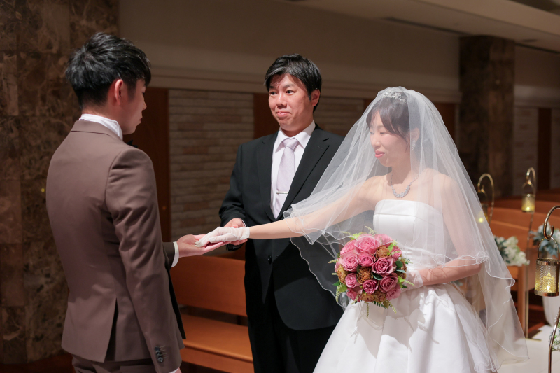 大切な人から託される瞬間
