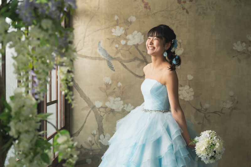 新婦様のソロショットも！