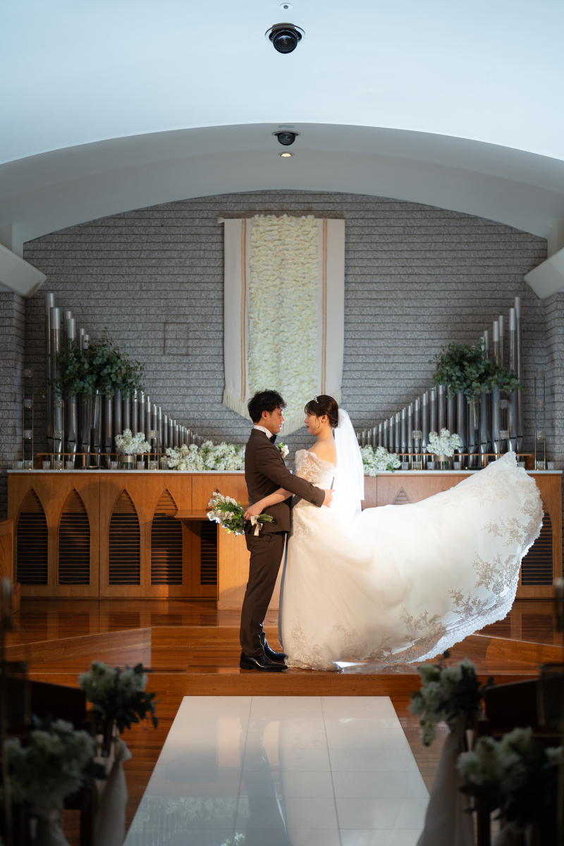 まずはウェディングドレス♪