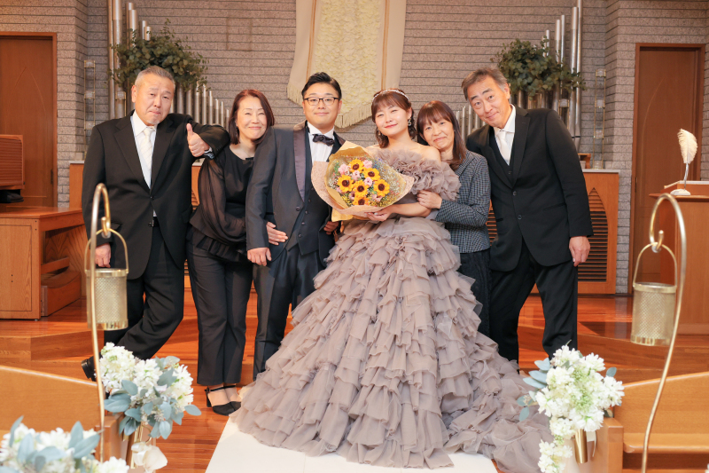 ご家族の皆様とにっこり♪