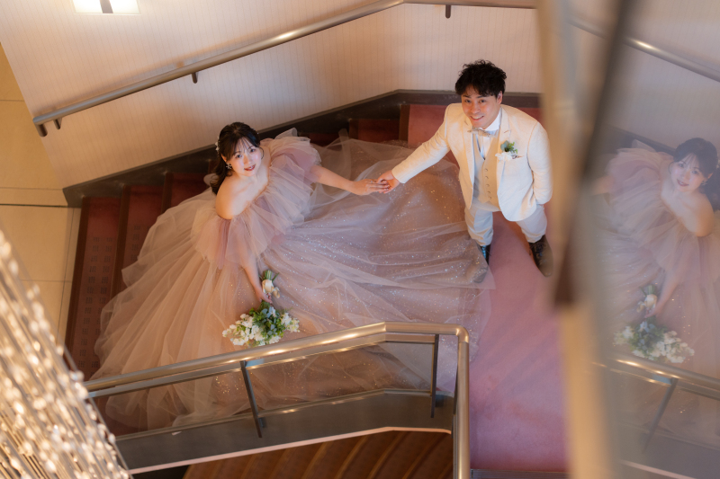 ラストショットは見上げるショットで♡