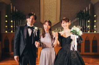 小さな結婚式 千葉海浜幕張店_家族と一緒に♪