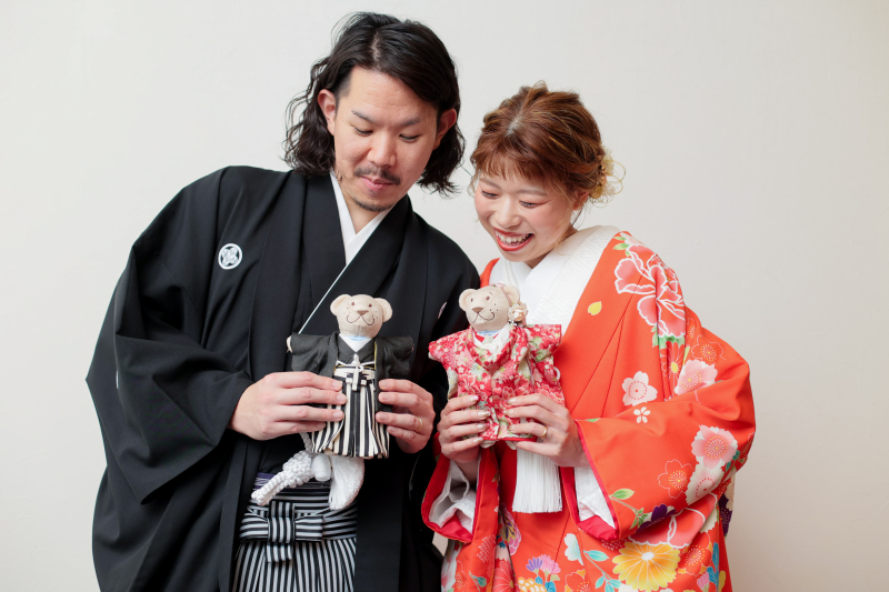 小さな結婚式 千葉海浜幕張店_色打掛・着物が豊富