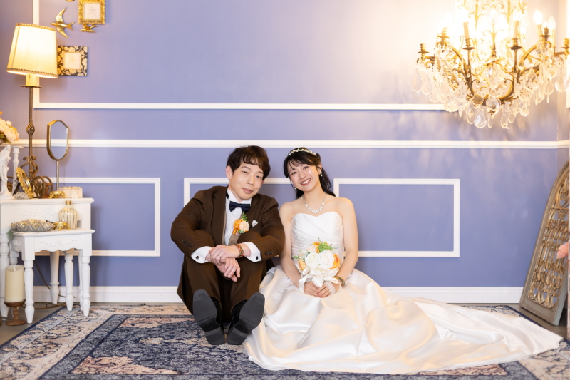 小さな結婚式 千葉海浜幕張店_スタジオで撮影できる