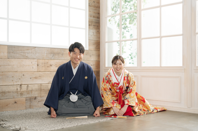 小さな結婚式 千葉海浜幕張店_色打掛・着物が豊富