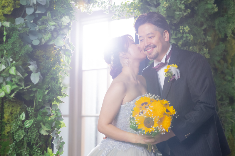 新婦様→新郎様へ・・♡