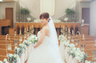 小さな結婚式 千葉海浜幕張店_ソロフォトウェディング