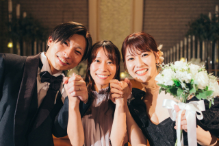 小さな結婚式 千葉海浜幕張店_家族と一緒に♪