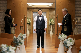 小さな結婚式 千葉海浜幕張店_家族と一緒に♪