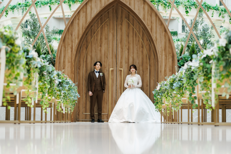 小さな結婚式 千葉海浜幕張店_ウエディングドレスが豊富