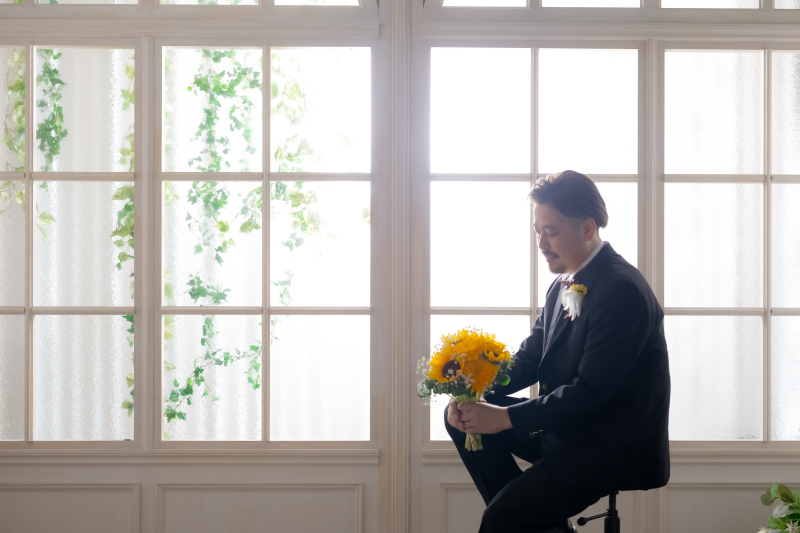 【新郎様】ソロショット