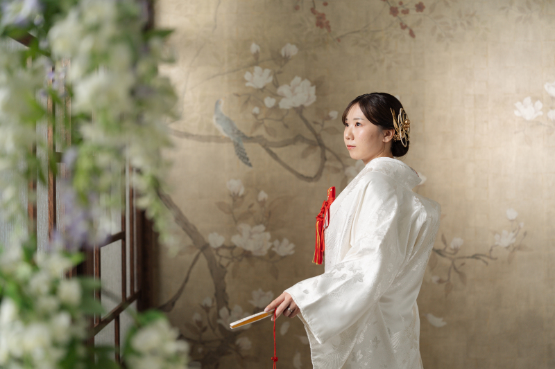 小さな結婚式 千葉海浜幕張店_白無垢が豊富