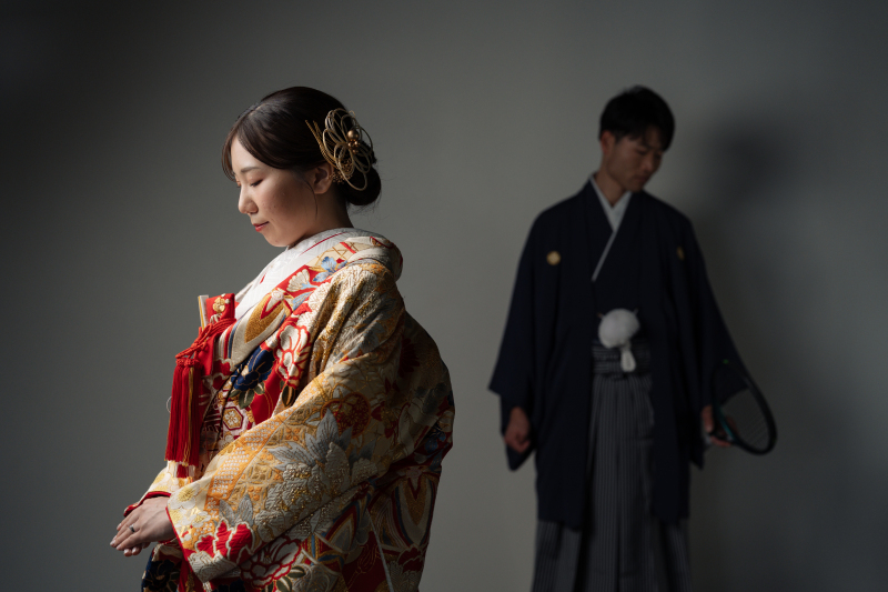 小さな結婚式 千葉海浜幕張店_色打掛・着物が豊富