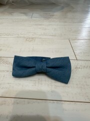 デニム風蝶タイ