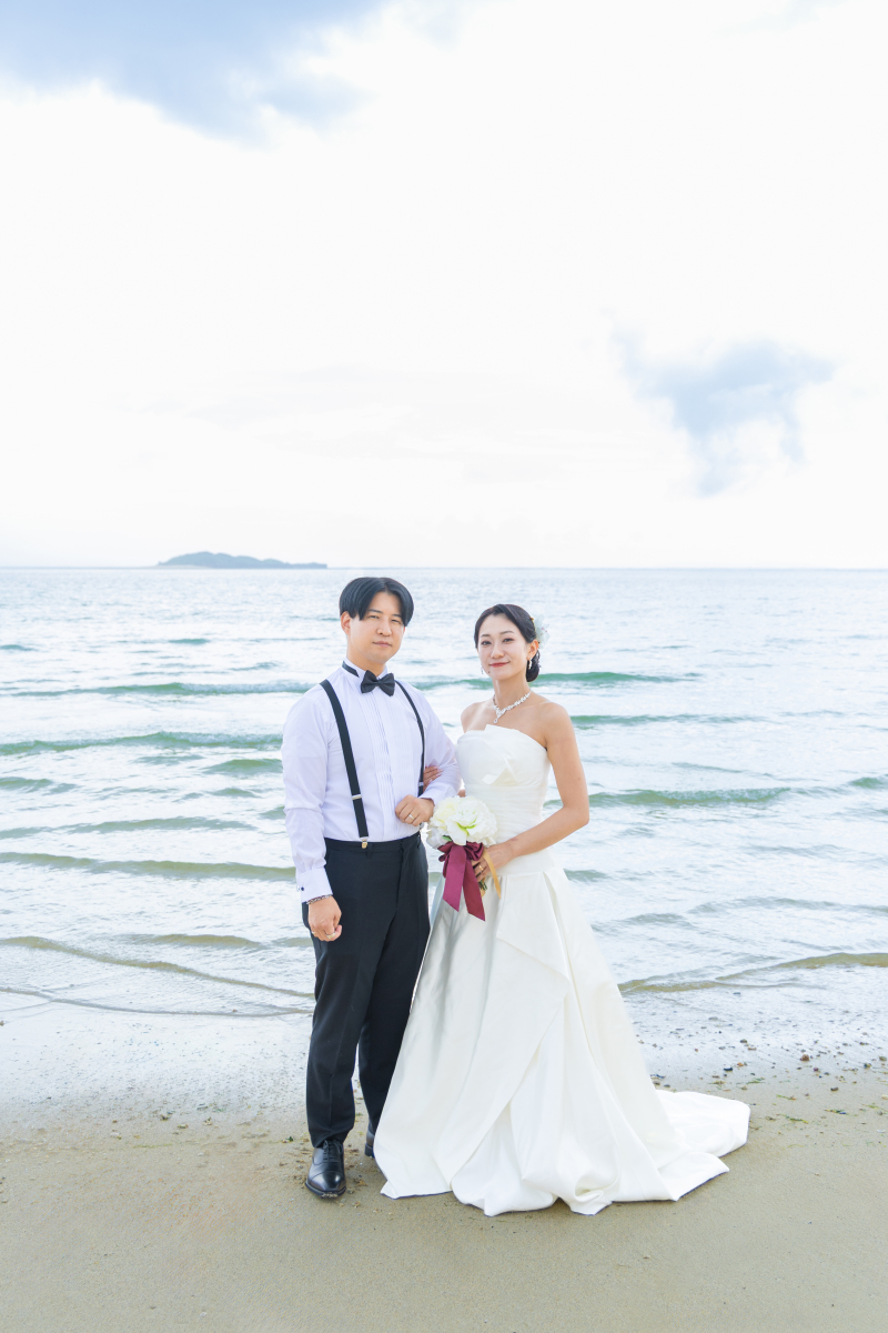 ビーチ撮影スタート