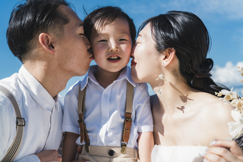 家族・友人は人数は何人でも撮影参加OKなのです！！