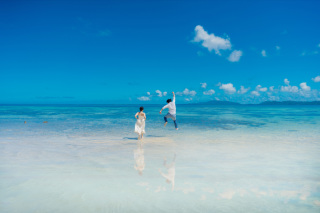 ウユニ塩湖風加工（1カット）