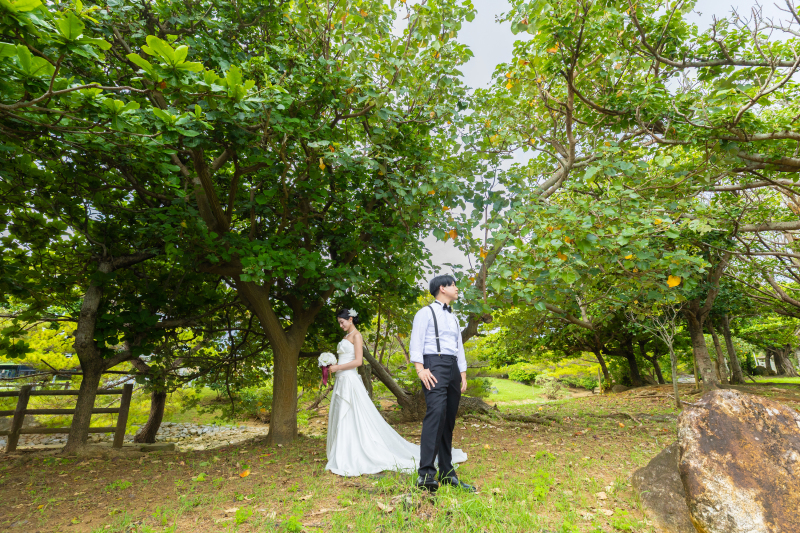 ※沖縄本島限定※【グリーン&スタジオ撮影プラン】◇撮影地:グリーン&スタジオ◇衣装/ヘアメイク/データお渡し/約120〜150分