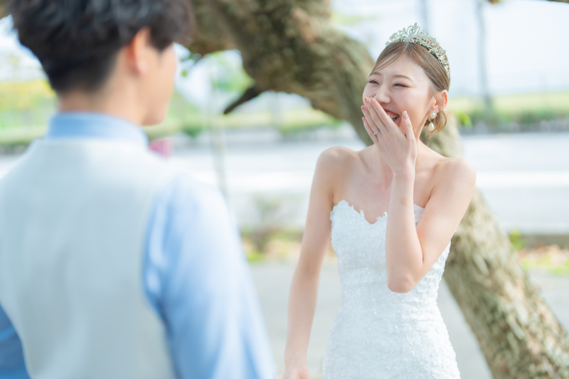 ※沖縄本島限定※【ベーシックフォトプラン+新婦カウンセリング付きヘアメイク】◇撮影地:天然ビーチ◇プロによるカウンセリング付き☆