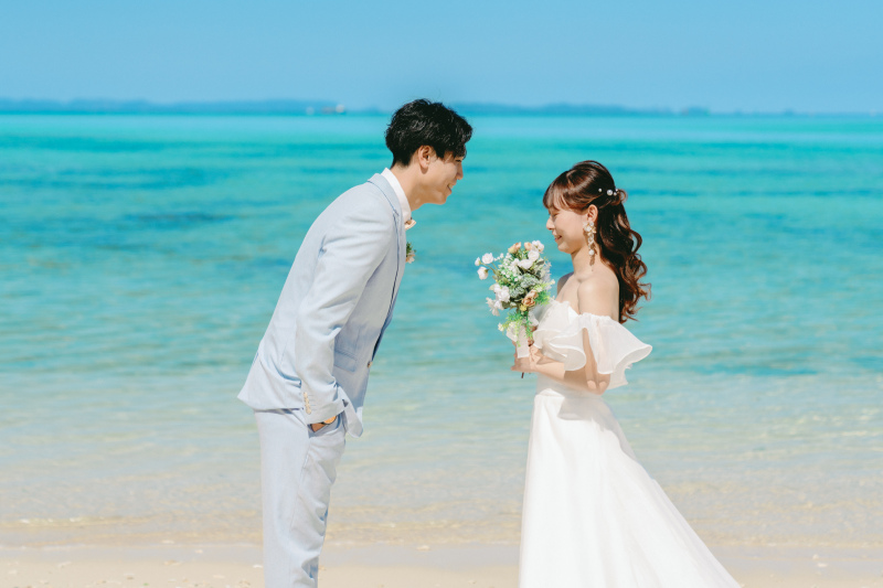 【沖縄本島エリア】★撮影日限定★ 沖縄ビーチ撮影コミコミ100カット《全データ納品|衣装|ヘアメイク付|追加料金は一切不要!》