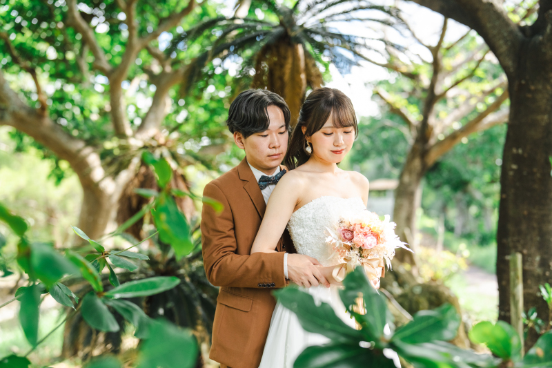 ※沖縄本島限定※【ベーシックフォトプラン】◇撮影地:グリーンエリア◇衣装/ヘアメイク/撮影料込み/ 所要時間=90分〜120分