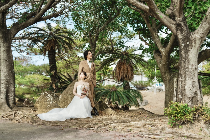※沖縄本島限定※【ベーシックフォトプラン】◇撮影地:グリーンエリア◇衣装/ヘアメイク/撮影料込み/ 所要時間=90分〜120分