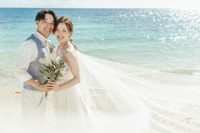 【宮古島エリア】※撮影日限定※ 宮古島ビーチサンセット撮影コミコミ100カット《全データ納品｜衣装｜ヘアメイク付｜追加料金不要》