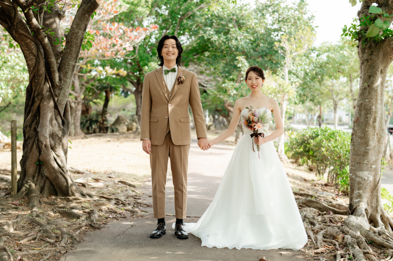 ※沖縄本島限定※【グリーン&スタジオ撮影プラン】◇撮影地:グリーン&スタジオ◇衣装/ヘアメイク/データお渡し/約120〜150分