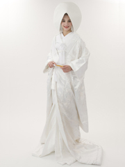 3-006 鶴御所車梅に百合