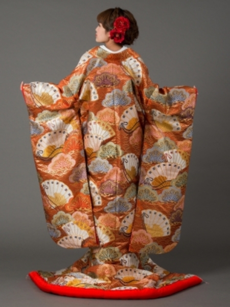 2-337 松重ね扇面文