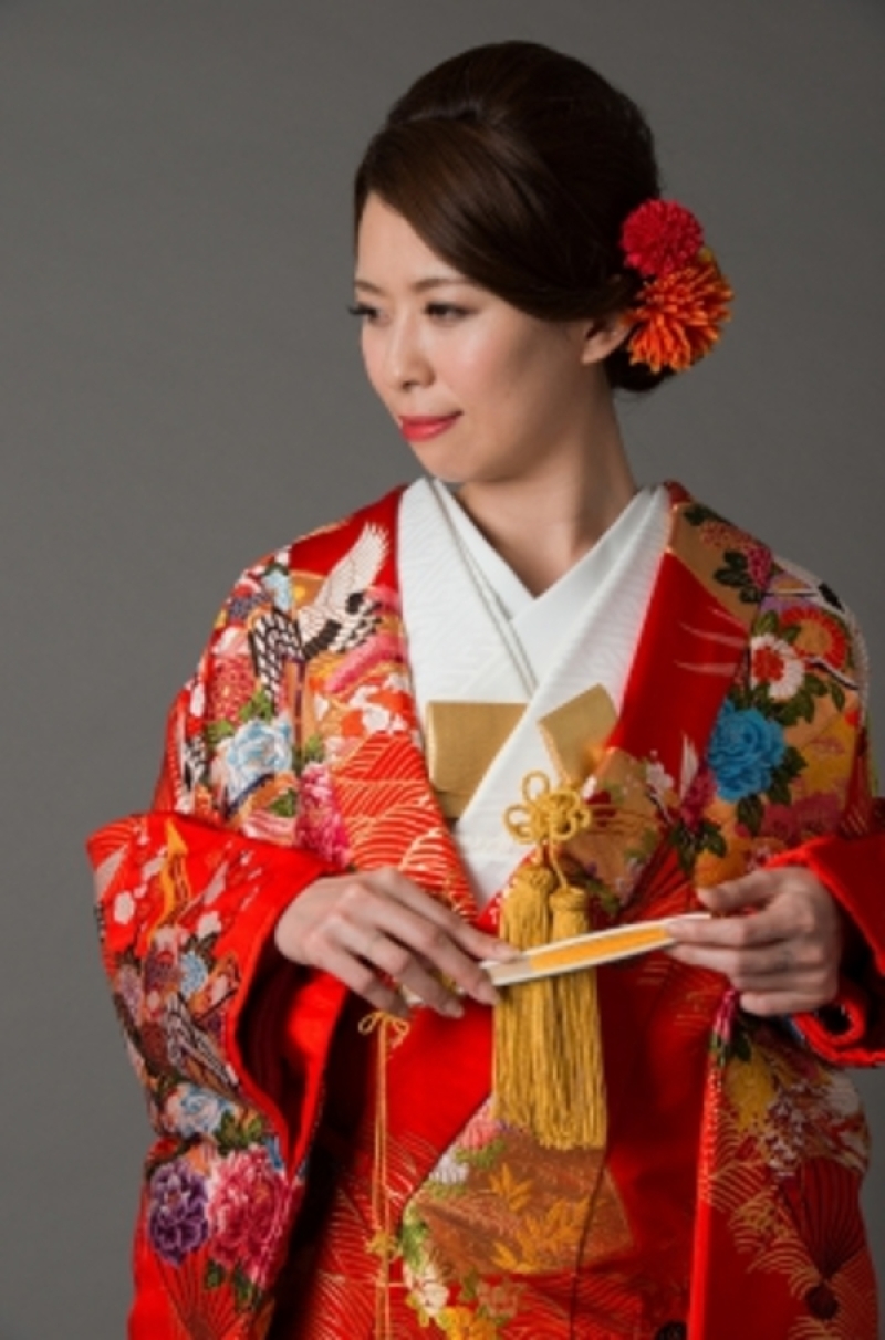 0-878 扇面と御所車