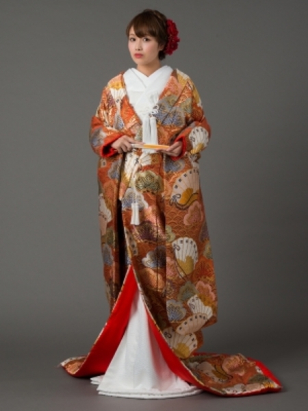 2-337 松重ね扇面文