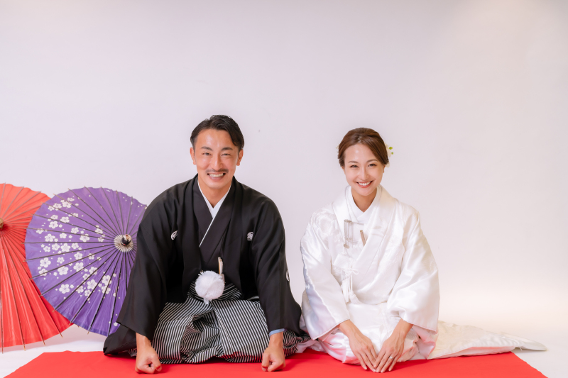 まずはスタジオ撮影からスタート!笑顔が素敵♪