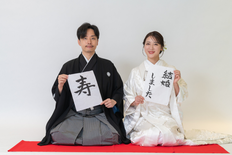 スタジオ撮影では様々な撮影スタイルが可能です◎