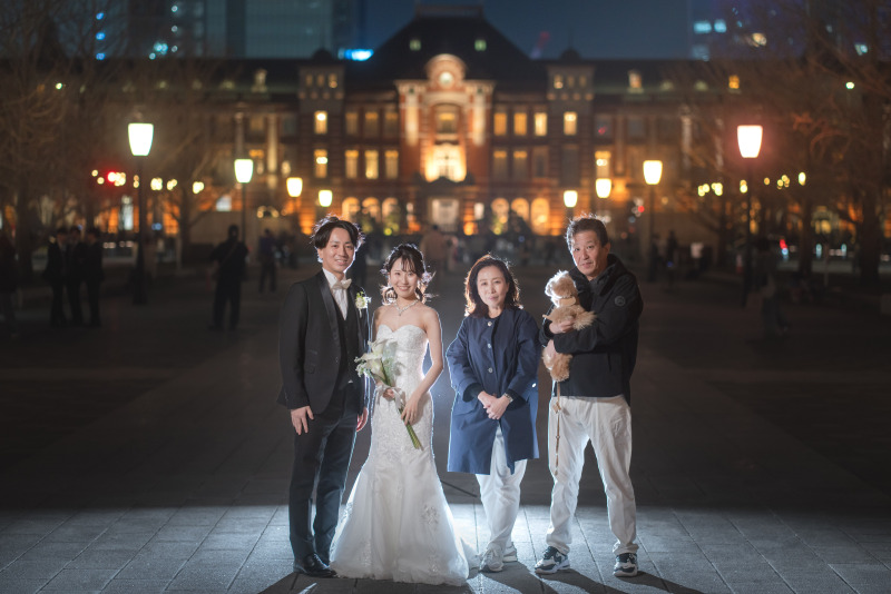 capryフォトウェディング東京（キャプリィフォトウェディング東京）_家族・友人を撮影に呼べる