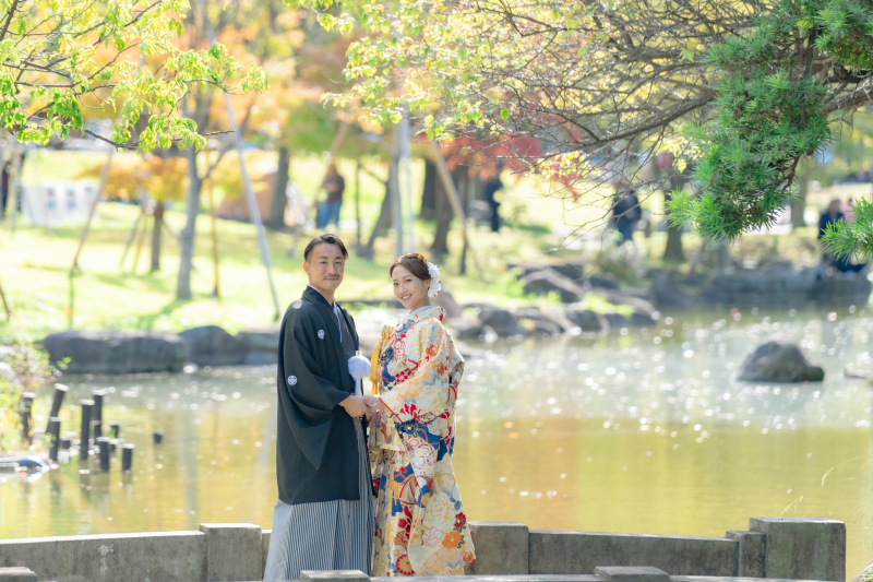 capryフォトウェディング東京（キャプリィフォトウェディング東京）_庭園で撮影できる