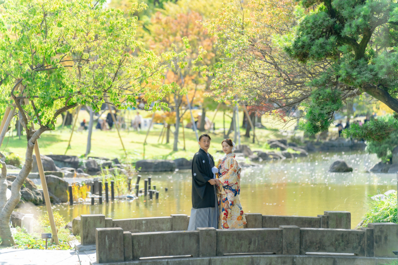 その時々の季節を感じられる庭園にご案内します。