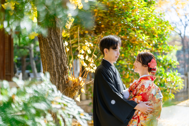 鮮やかな四季折々の景色を楽しみながらの撮影も◎