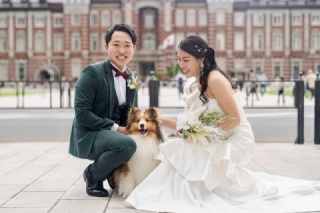 ペットとの撮影