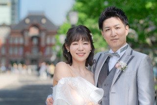 capryフォトウェディング東京（キャプリィフォトウェディング東京）_撮影SPOT＜東京駅舎前Day＞