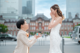 capryフォトウェディング東京（キャプリィフォトウェディング東京）_撮影SPOT＜東京駅舎前Day＞